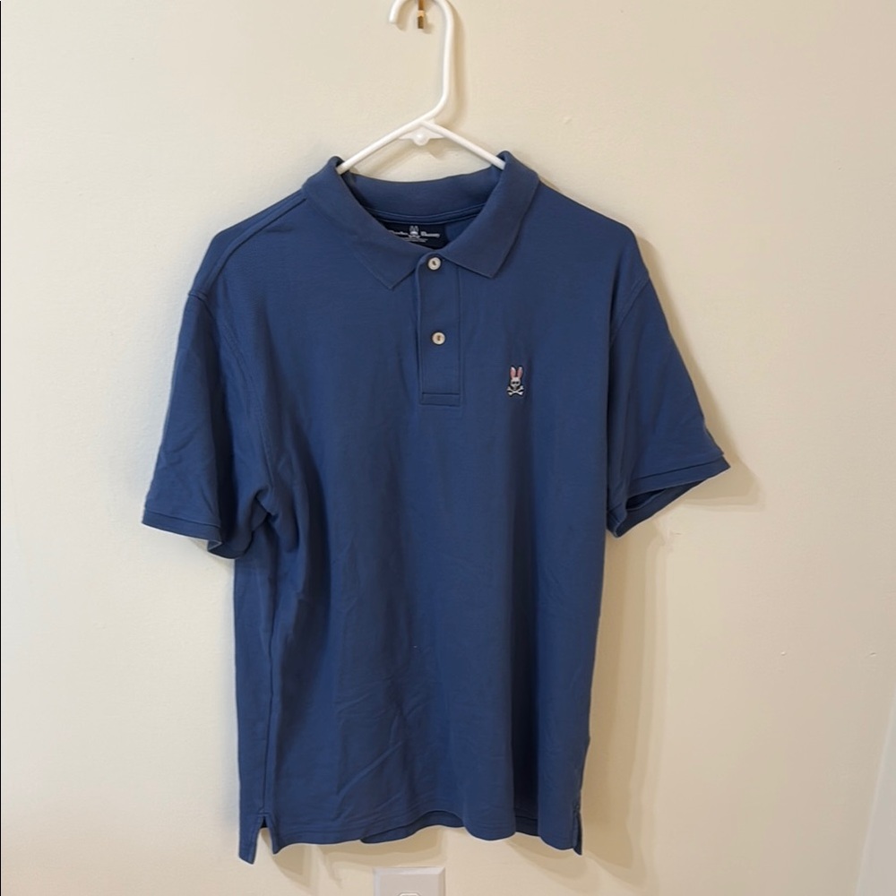 Psycho Bunny Blue Polo Shirt